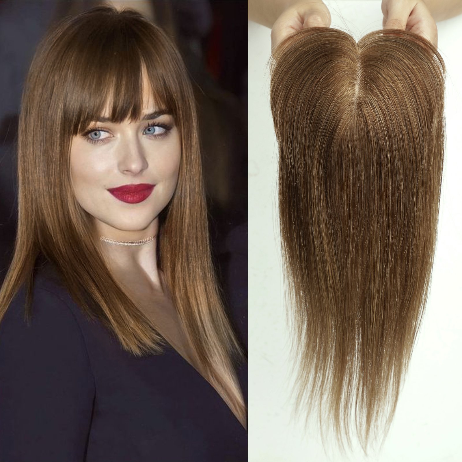 2024 Human Hair Wig Silk Top High Quality Hair Topper Virgin European Remy Hair