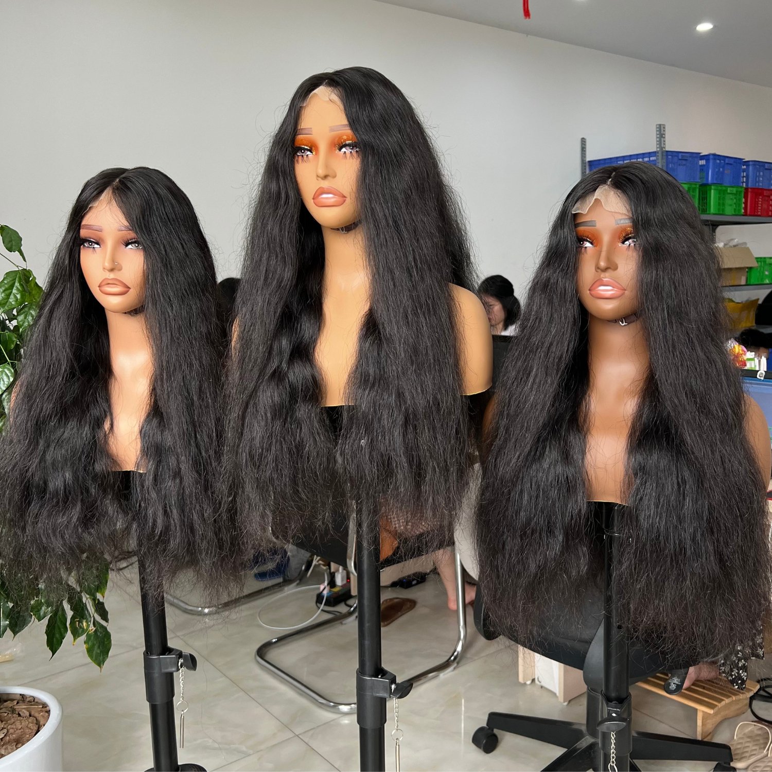 HD Lace Wig For Women From Raw Natural Wavy Hair 100% Unprocessed Human Hair Wholesale Price From AZ Hair Vietnam Factory