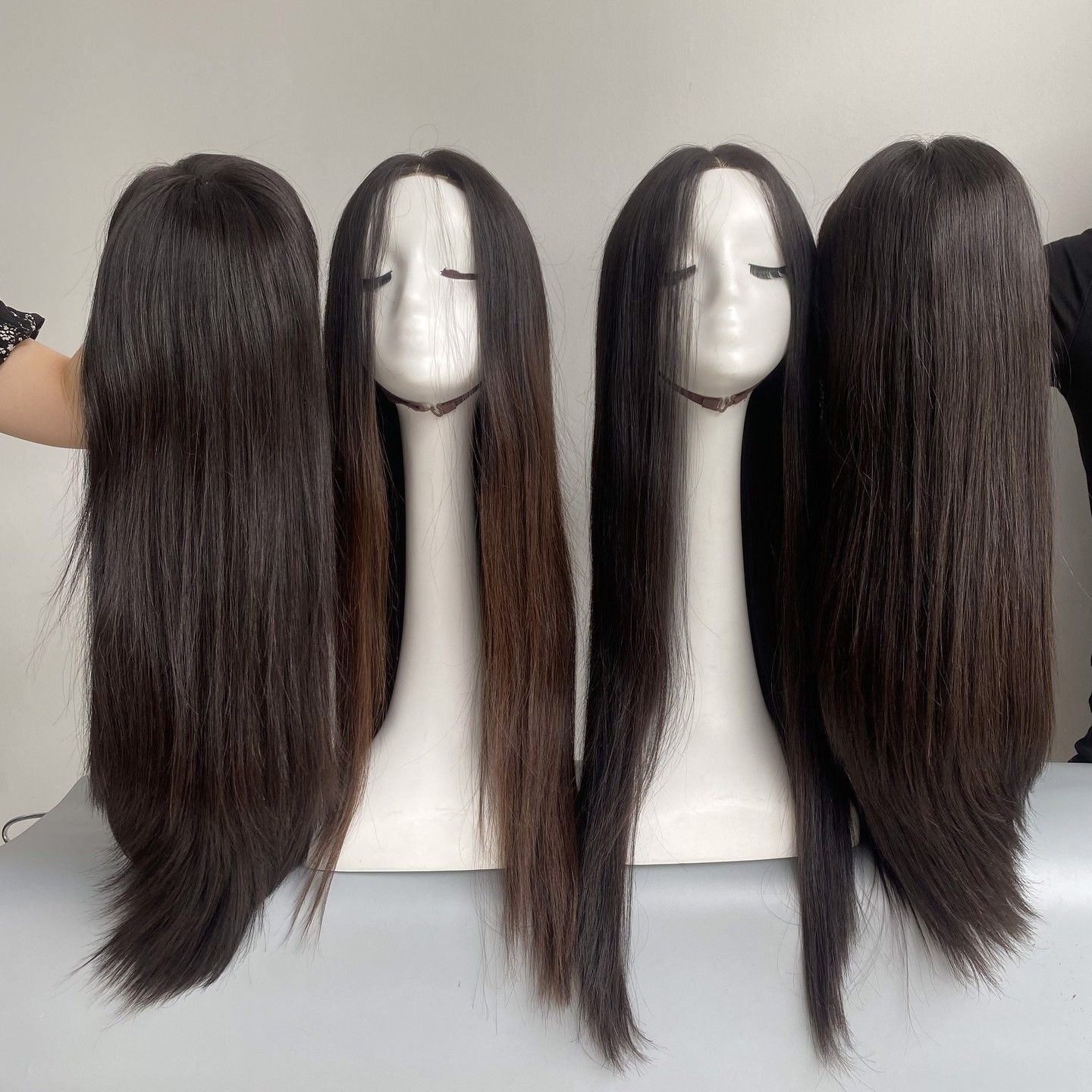 Factory Price And High Quality For 100% Human Hair Wholesale Double Draw Wig Natural Color Raw Vietnames Hair