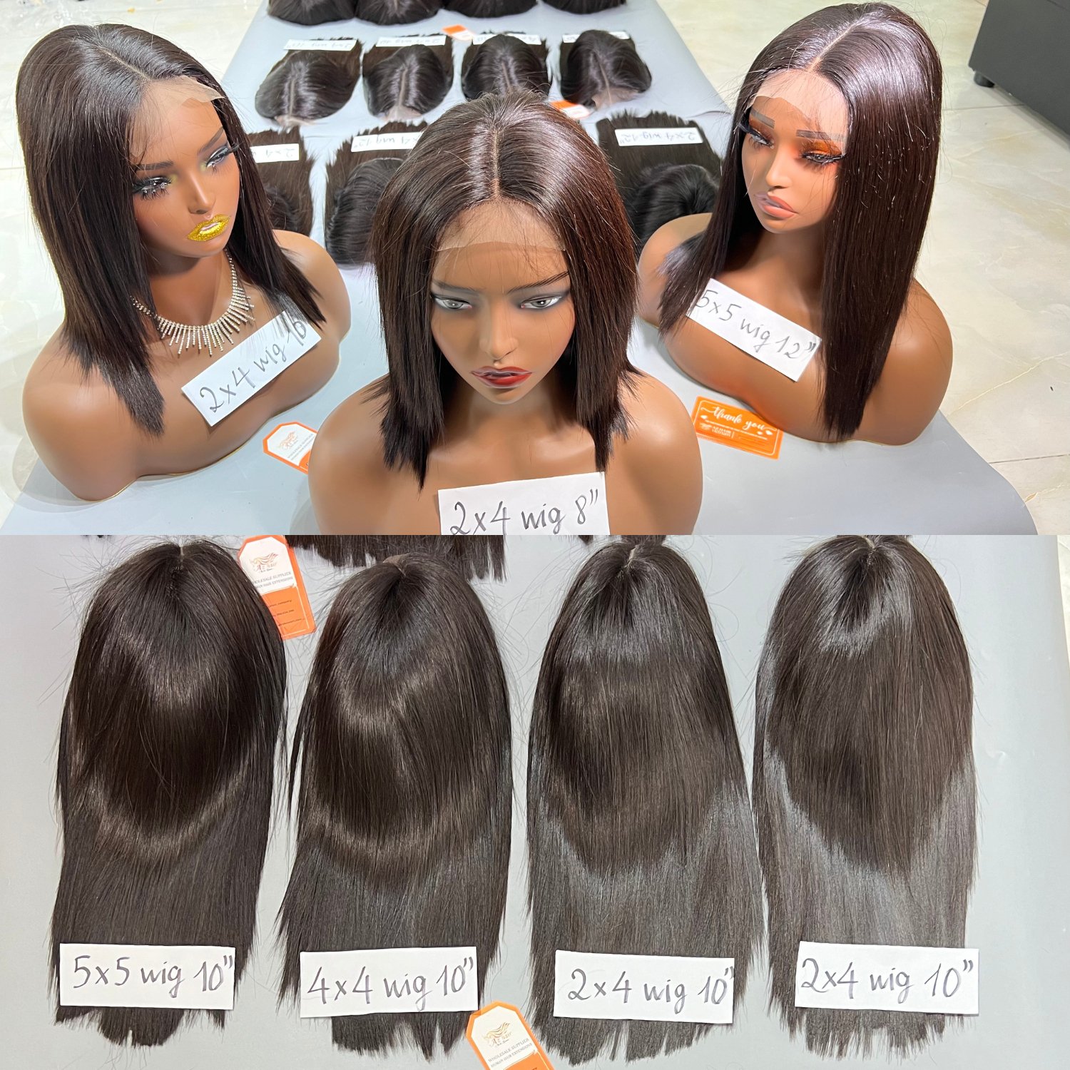 Wholesale Vietnamese Straight Natural HD Lace Human Hair Wigs For Black Women High Quality Lace Frontal