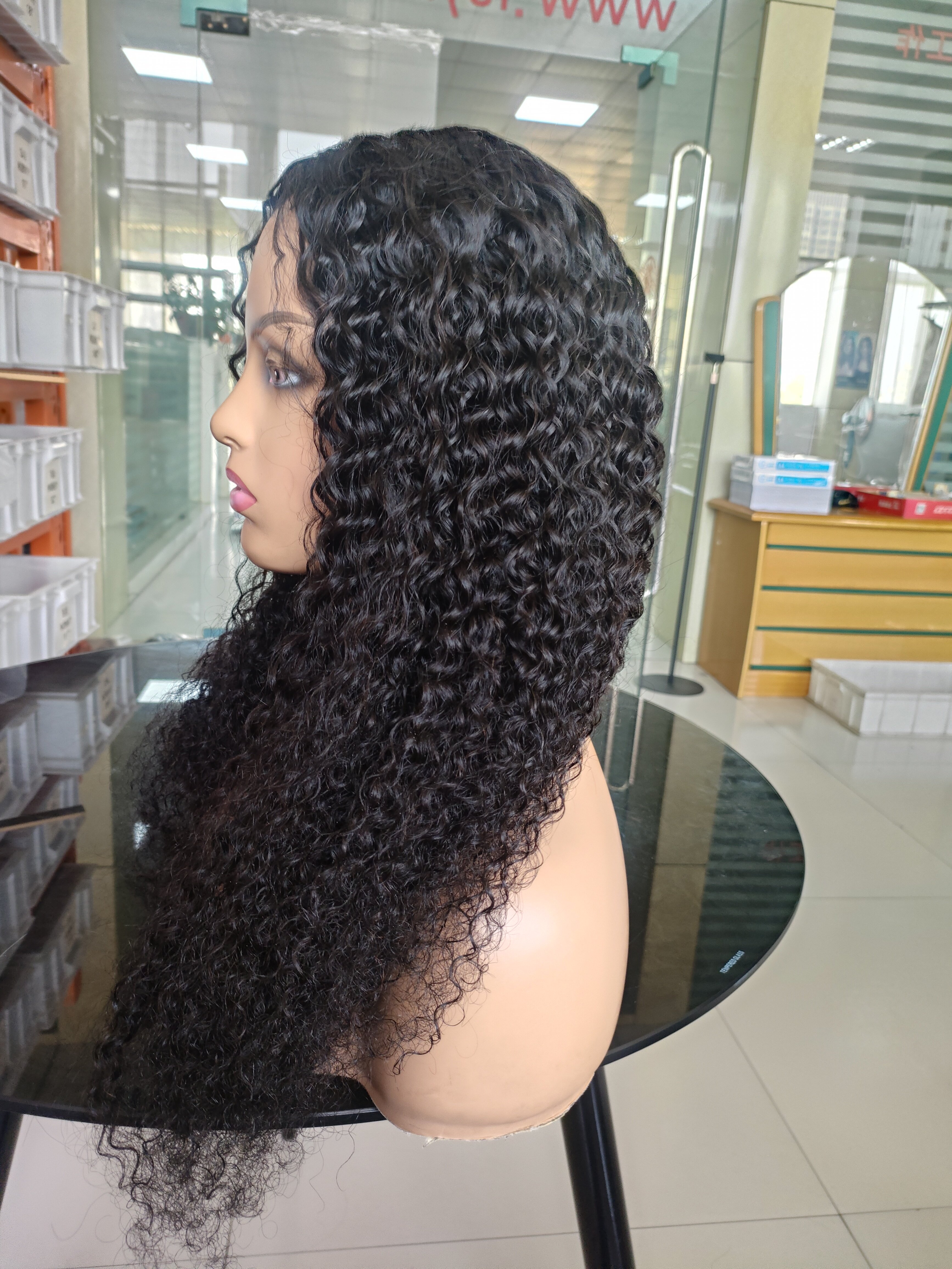 Human Hair Wig Vendors 13x6 13x4 Hd Lace Frontal Wigs Wholesale Virgin Jerry Curly Natural Human Hair Lace Front Wigs for Female