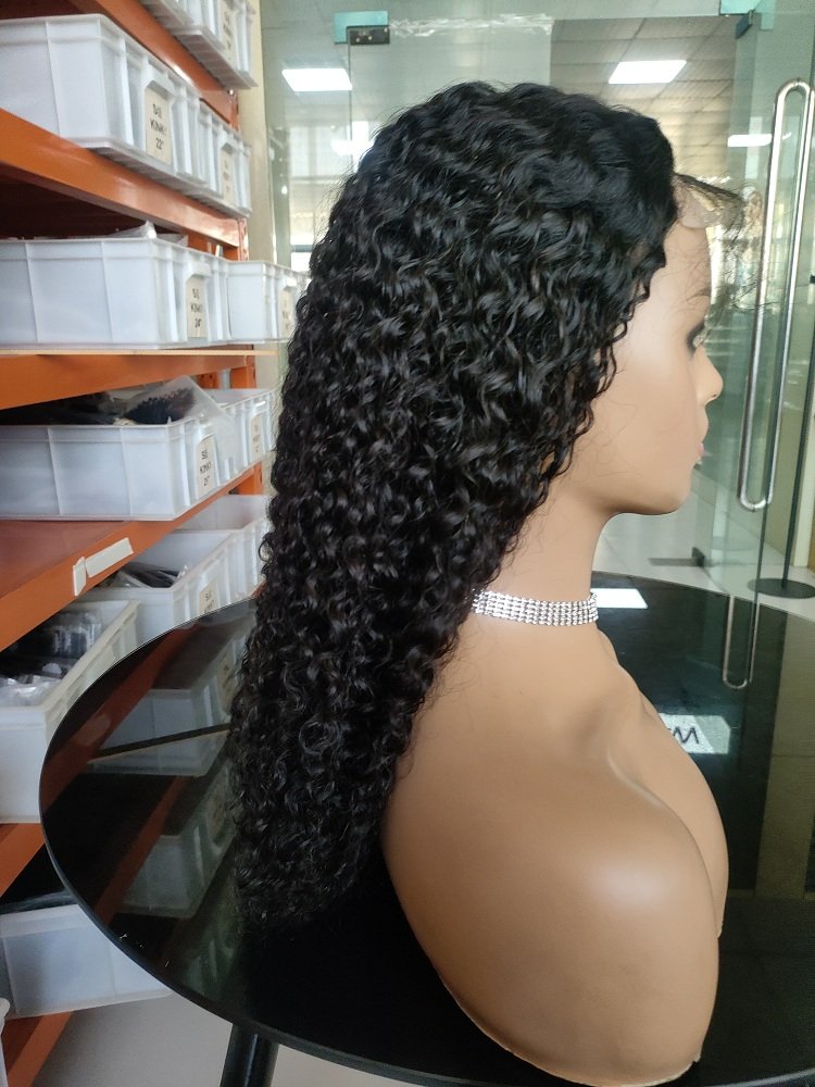 Human Hair Wig Vendors 13x6 13x4 Hd Lace Frontal Wigs Wholesale Virgin Jerry Curly Natural Human Hair Lace Front Wigs for Female