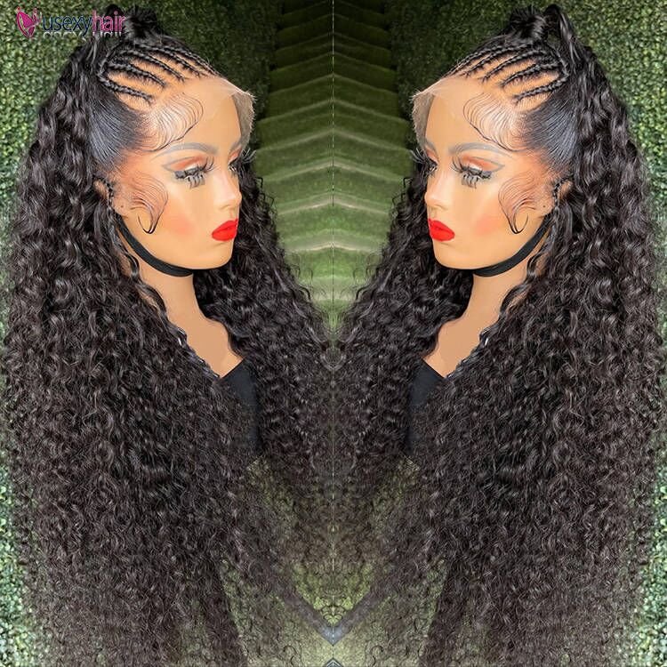 13x6 Transparent Swiss Hd Lace Frontal Wig 100% Raw Human Cuticle Aligned Hair Wig 13x4 360 Full Lace Front Wigs for Black Wome