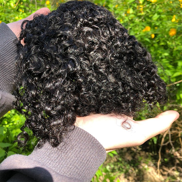 Burmese Kinky Afro Curly Hair Bundle Full Cuticle Aligned Raw Vietnamese Human Hair extensions Double Weft Vietnamese raw hair