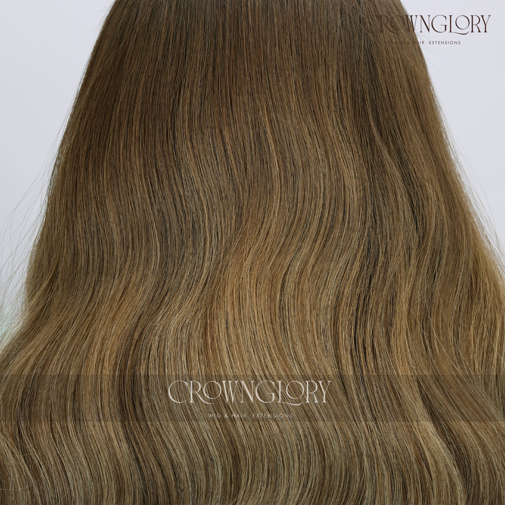 Healthy Ends Ombre Brown Color Cuticle Aligned Human Hair Swiss Lace Front Wigs For White Women