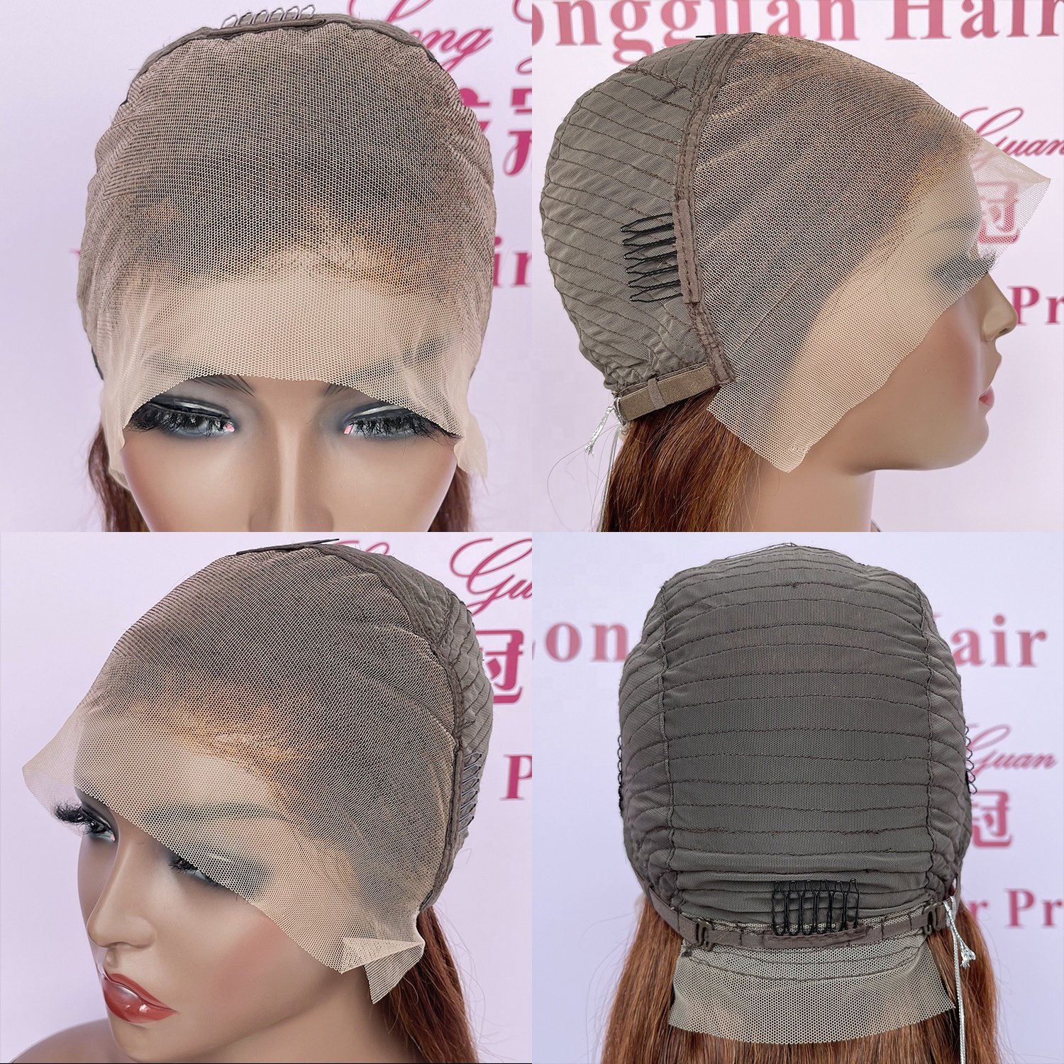 Factory Wholesale Highlight Wig cabelo humano piano P4 27 30 Bone straight human hair wig 13X4 lace front wigs
