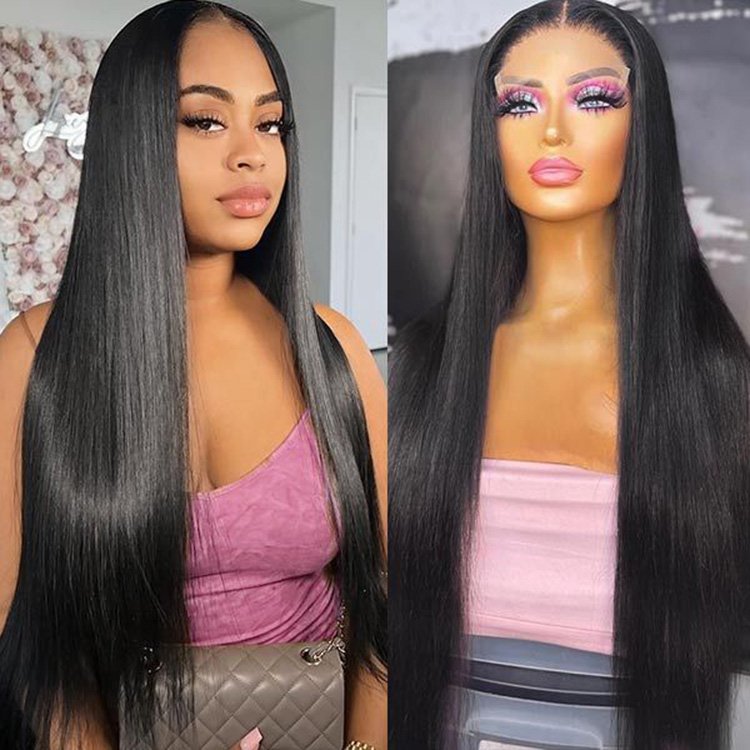 100% Human Hair 12A 360 Hd Transparent Lace Frontal Wig 180 Density 13x4 13x6 Hd Lace Front Wig Vietnamese Raw Human Hair Wigs
