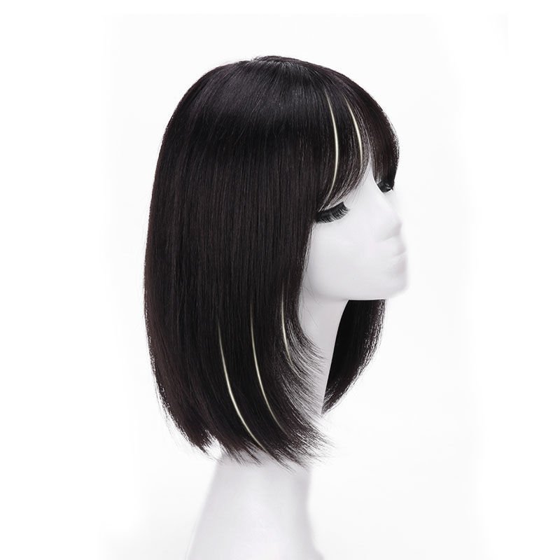 LONGFOR Cheap Price Human Hair Wigs Silk Natural Bob Women Wig For Black Women