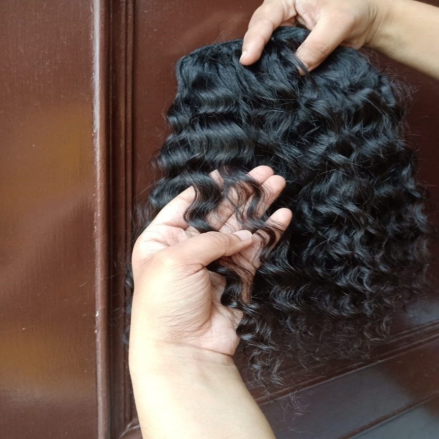 10A Mink Brazilian Virgin Hair Raw with Cuticle Alignment Free Sample Wave Bundles and Closure