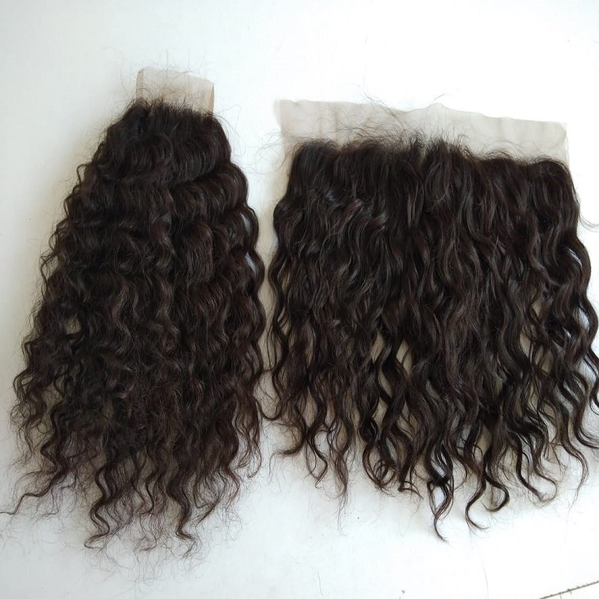 10A Mink Brazilian Virgin Hair Raw with Cuticle Alignment Free Sample Wave Bundles and Closure