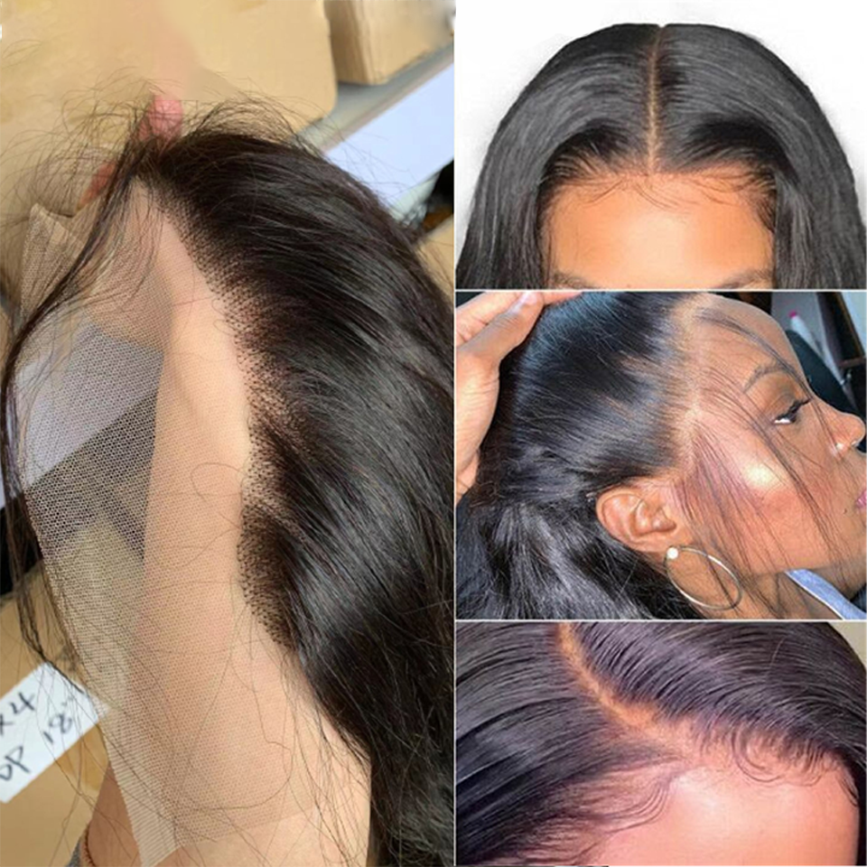 Cheap Raw Brazilian Virgin 100% Straight Human Hair Hd lace Frontal Wig Full Lace human hair Wigs For Black Women Lace Front Wig