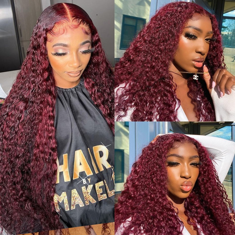 New Arrival Pineapple Wave Transparent 13X6 Lace Front Wig,Virgin Brazilian Full Lace Human Hair Wig,Curly Human Lace Front Wig