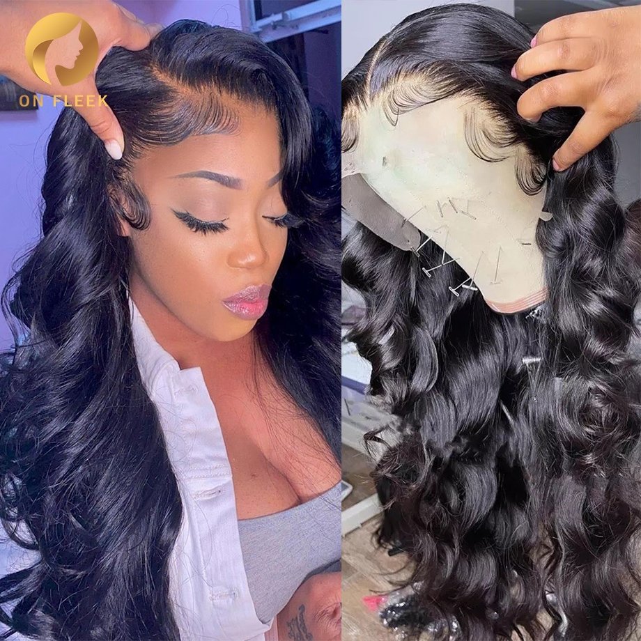 New Arrival Pineapple Wave Transparent 13X6 Lace Front Wig,Virgin Brazilian Full Lace Human Hair Wig,Curly Human Lace Front Wig