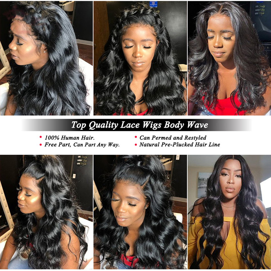 Cheap Body Wave Raw Brazilian 13X6 Hd Human Hair Lace Front Wigs Hd Lace Frontal Wigs Natural Human Hair Wigs For Black Women