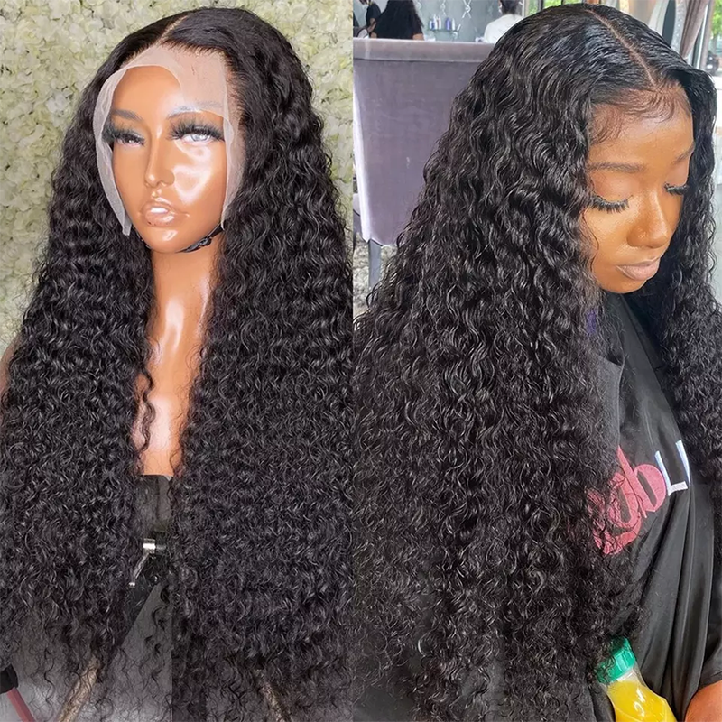 Swiss Lace Humain Hair Wigs Cuticle Aligned Virgin Hair Full Lace Transparent Lace Human Hair Wigs