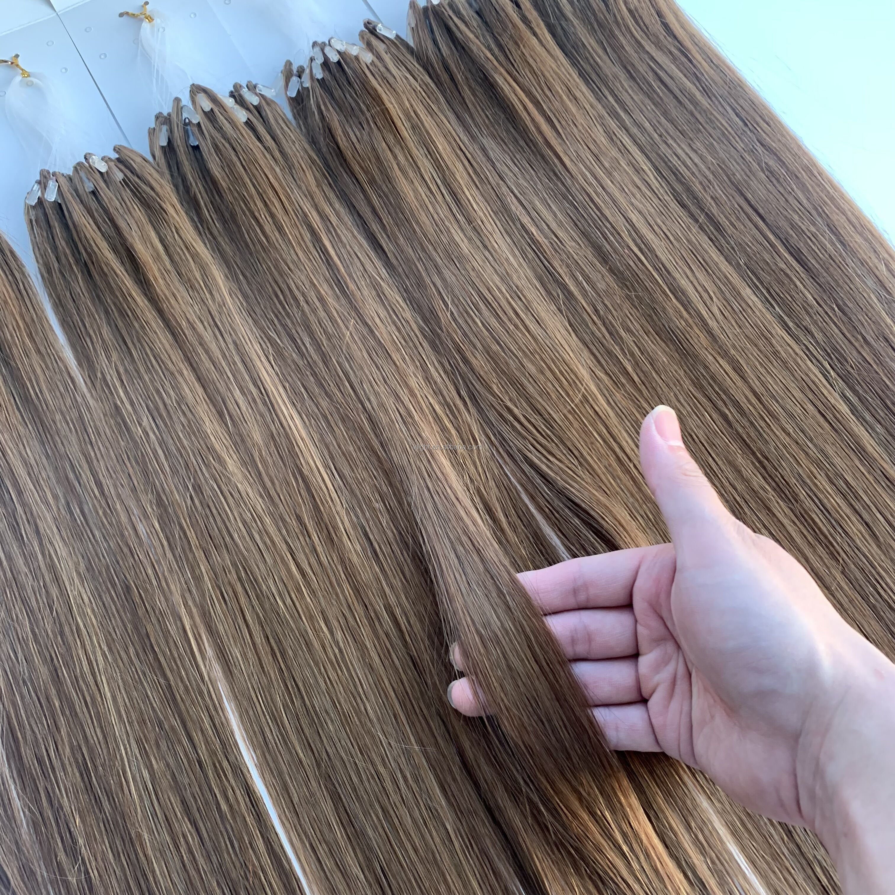Hair Supplier 2023 New Arrival Feather Hair Extensions European saw hair High quality most invisible H6 Feathers Extensions