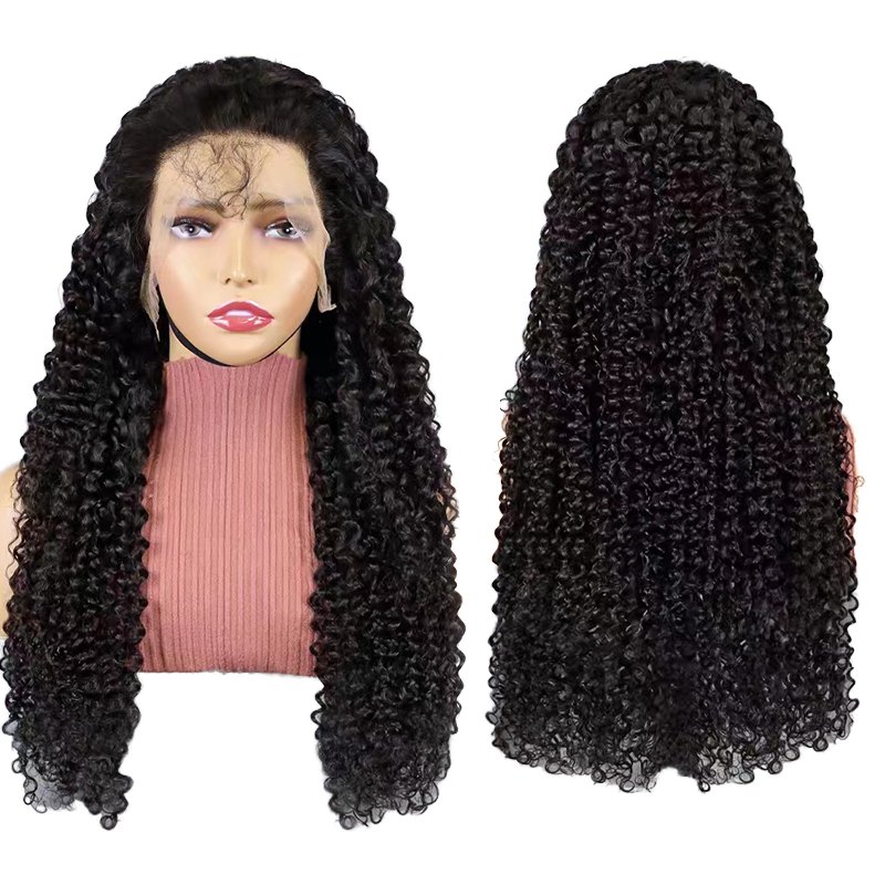 Density 200% Virgin Hair Lace Front Wig 13x4 Transparent Lace Body Wave Hair Wigs Human Hair Wigs Frontal