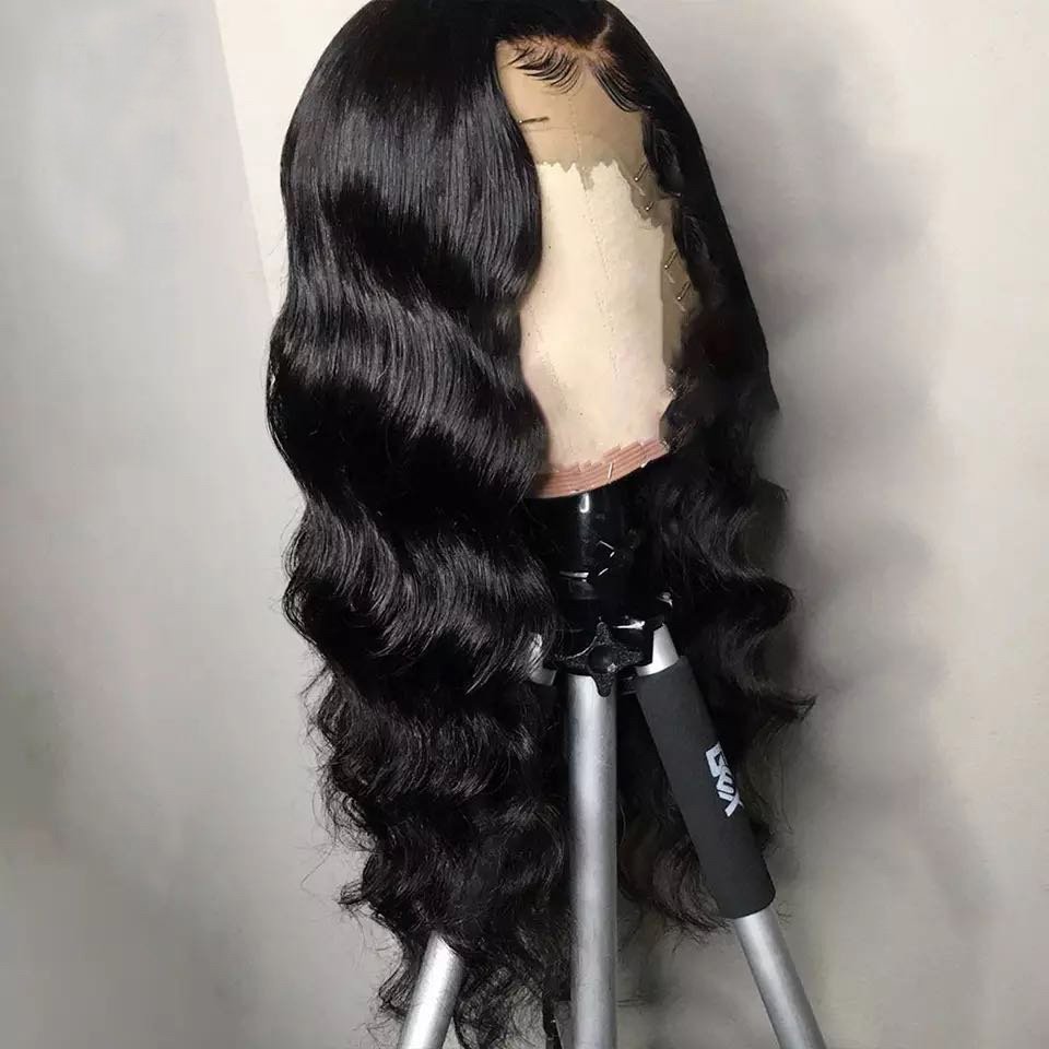 Wholesale Lace Front Wigs Human Hair 360 Lace Frontal Wig With Baby Hair 13*4 Brazilian Human Hair Wigs For Black Women