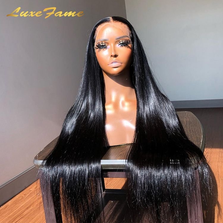 180 Density Preplucked Human Hair Wig,Cheap Price Wholesale 13x4 Lace Frontal Wigs Human Hair for Black Women