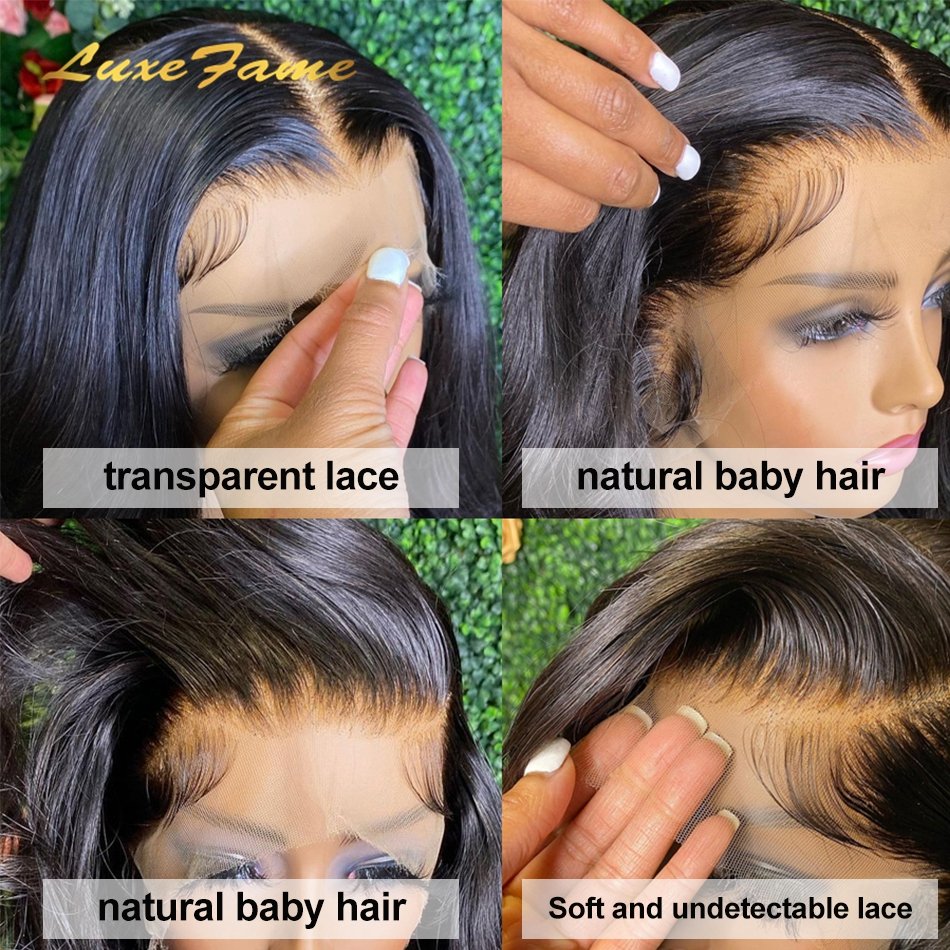 180 Density Preplucked Human Hair Wig,Cheap Price Wholesale 13x4 Lace Frontal Wigs Human Hair for Black Women