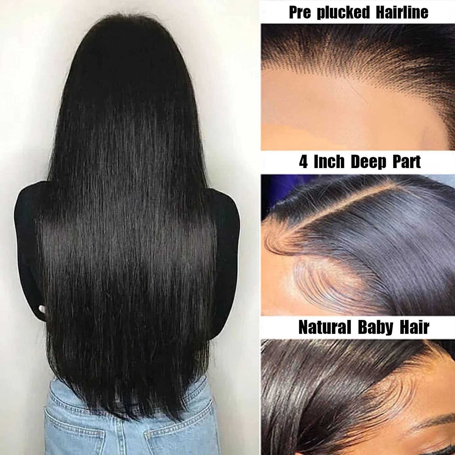 Pre pluck hd lace wig human hair wigs, glueless human hair lace front wigs for black women,brazilian hair full lace wigs vendors