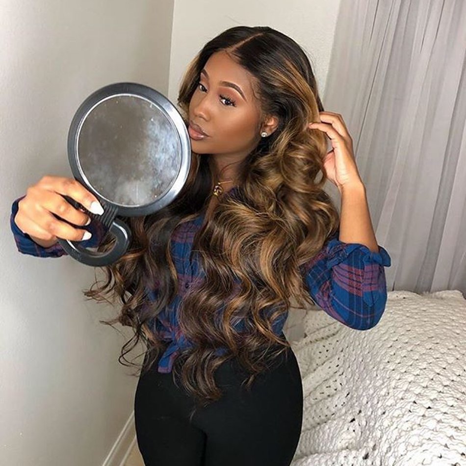 180% 200% 250% Density Virgin Peruvian Vast Silky Straight Kinky Curly Color Highlight U Part Human Hair Wig For Black Women