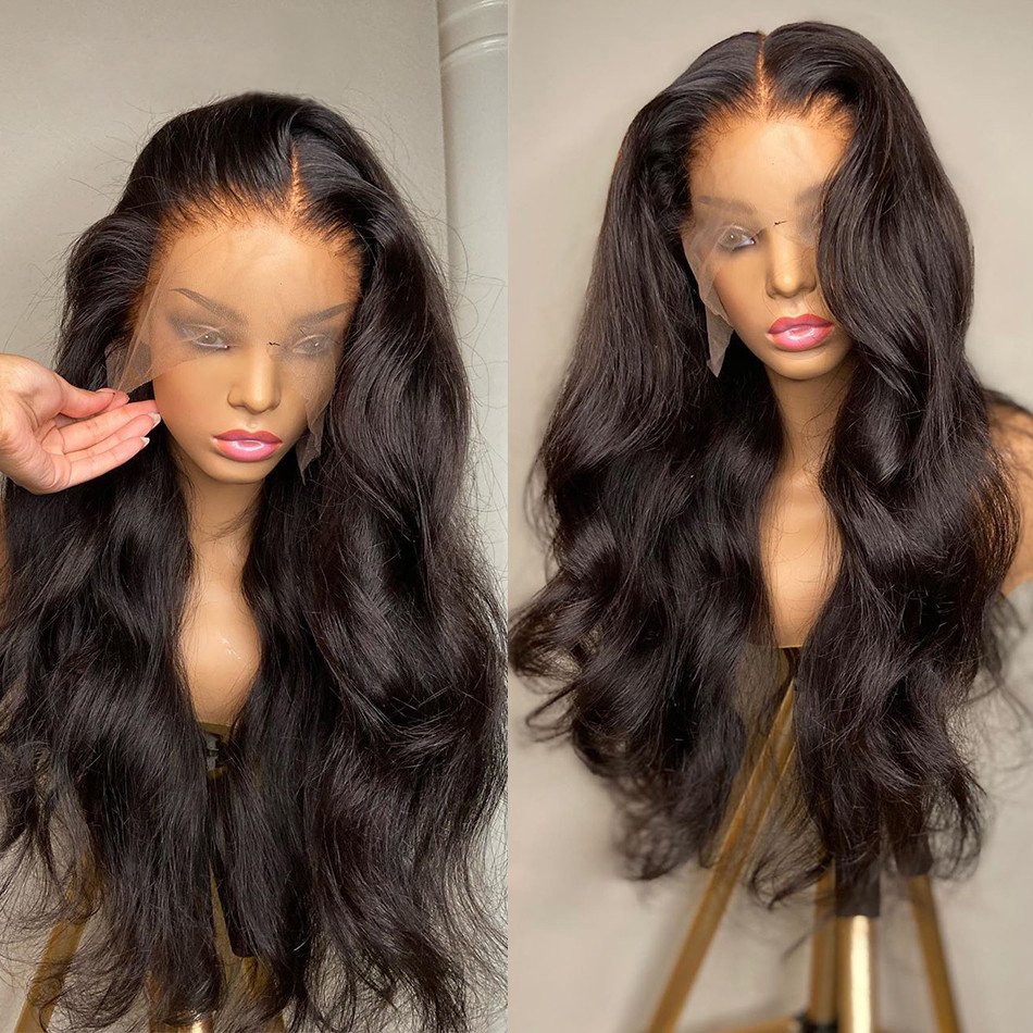 Wholesale HD Lace Frontal Wig Brazilian Human Hair Vendor, Pre Pluck 13x4 13x6 hd Human Hair Lace Front Wigs For Black Women