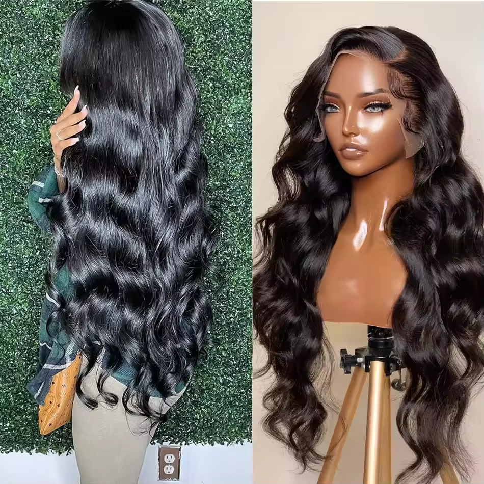 Wholesale HD Lace Frontal Wig Brazilian Human Hair Vendor, Pre Pluck 13x4 13x6 hd Human Hair Lace Front Wigs For Black Women