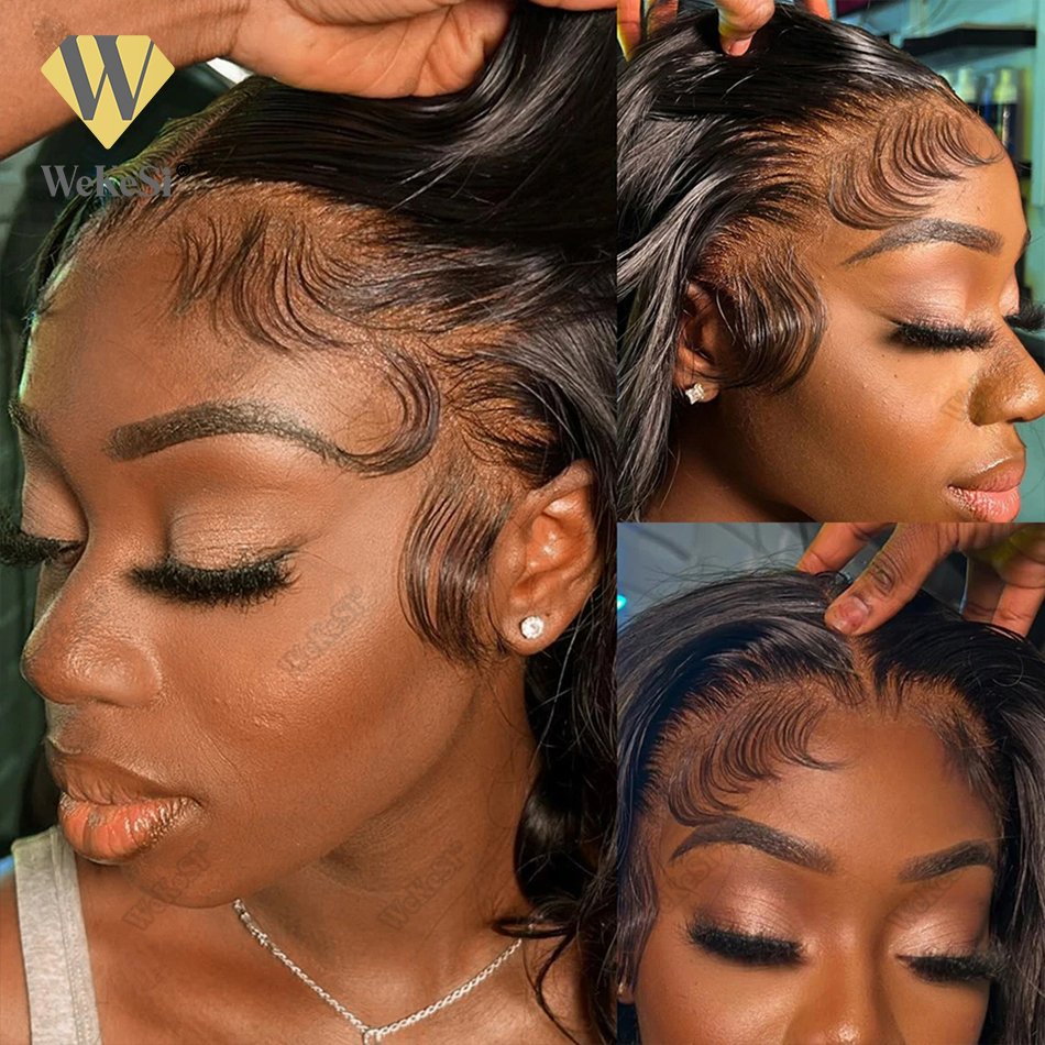 Hd Lace Frontal Wigs For Black Women, Glueless Full Hd Lace Wigs, Raw Brazilian Cuticle Aligned Human Hair Wig