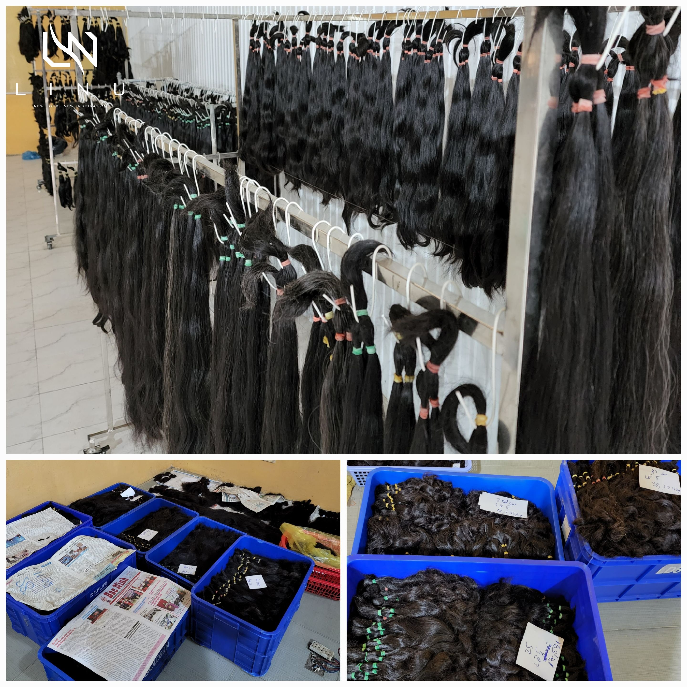 Raw Hair Vietnamese Single Donor Super Thick End Bulk Hair Extensions Wholesale Vendor 100 Cuticle Aligned