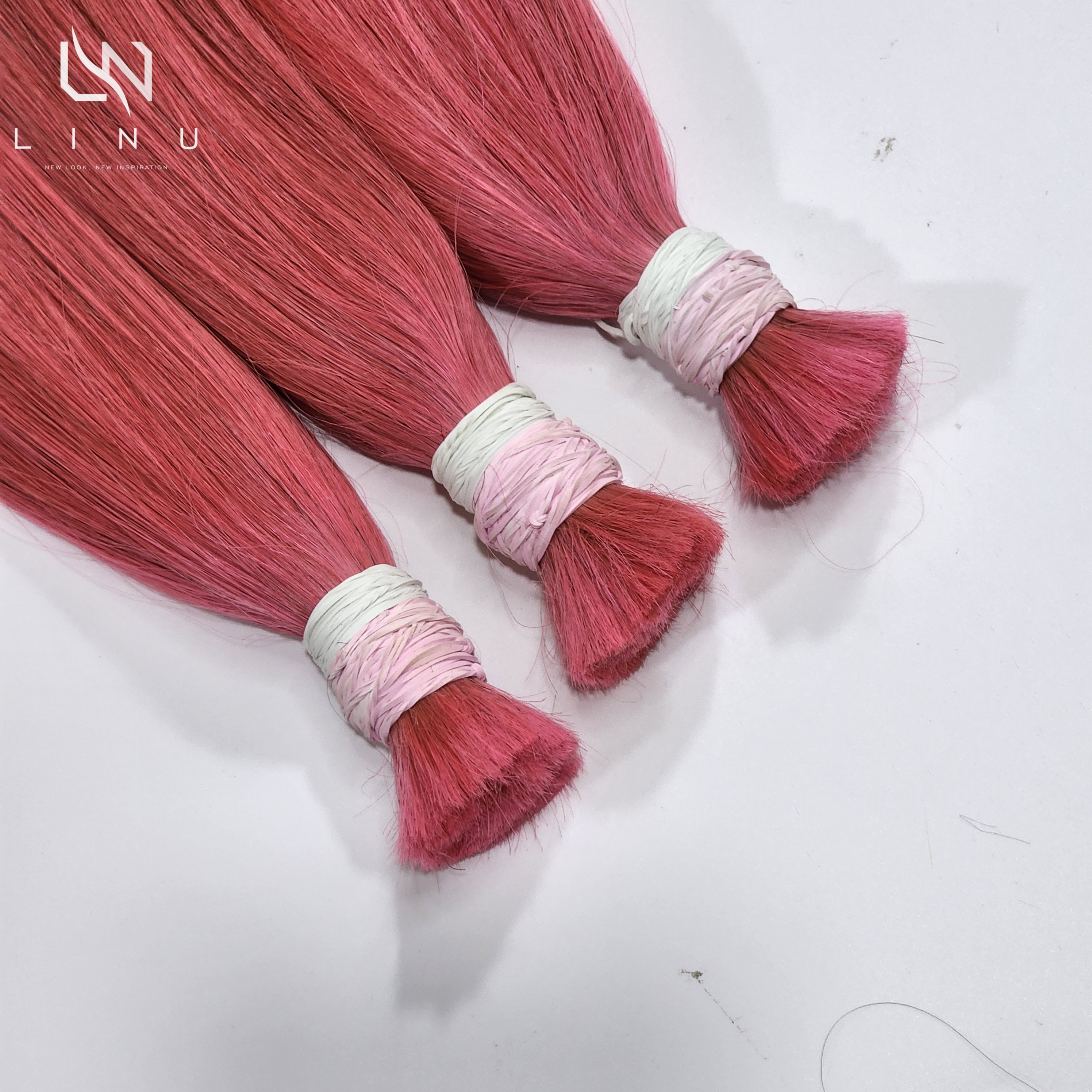 Raw Hair Vietnamese Single Donor Super Thick End Bulk Hair Extensions Wholesale Vendor 100 Cuticle Aligned
