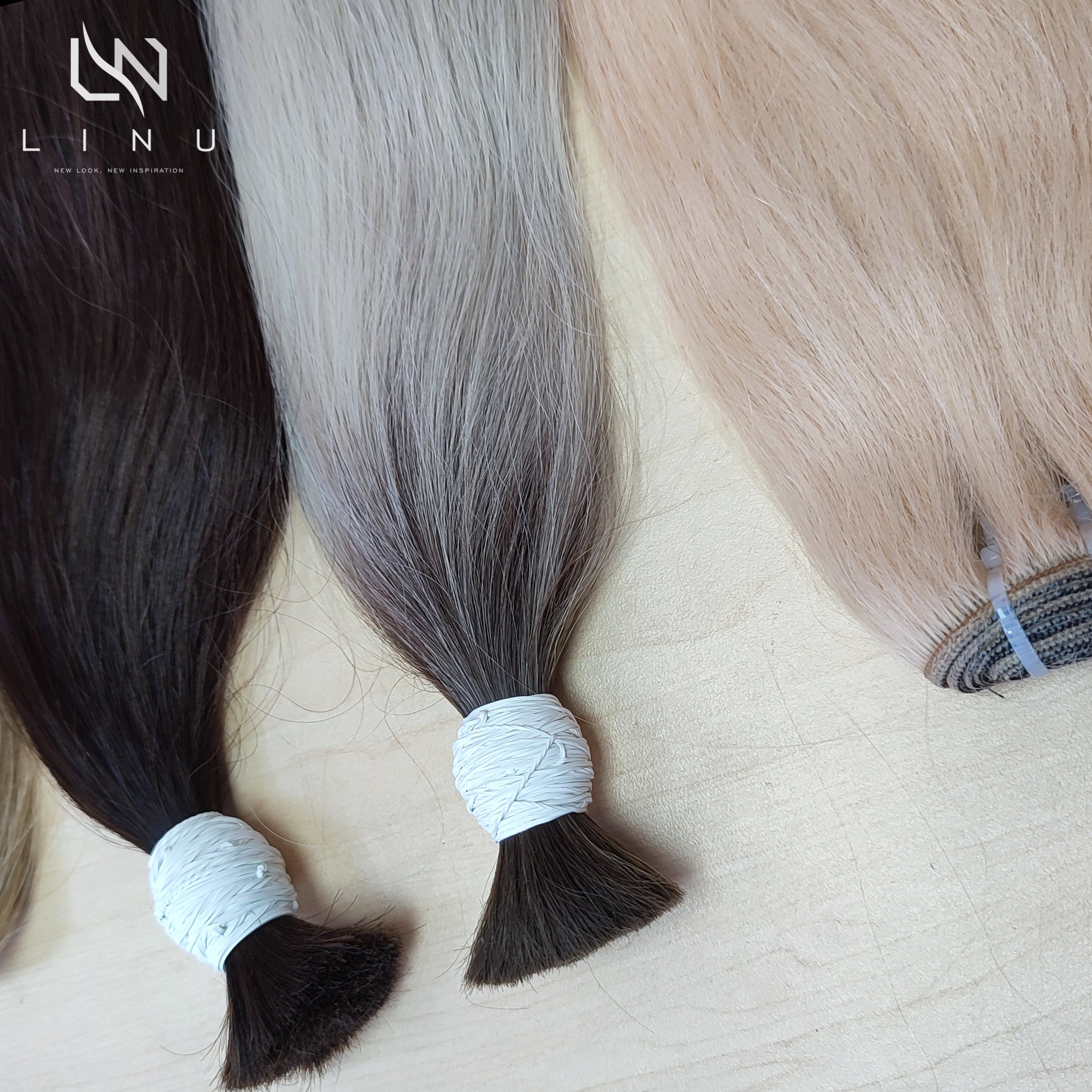 Raw Hair Vietnamese Single Donor Super Thick End Bulk Hair Extensions Wholesale Vendor 100 Cuticle Aligned