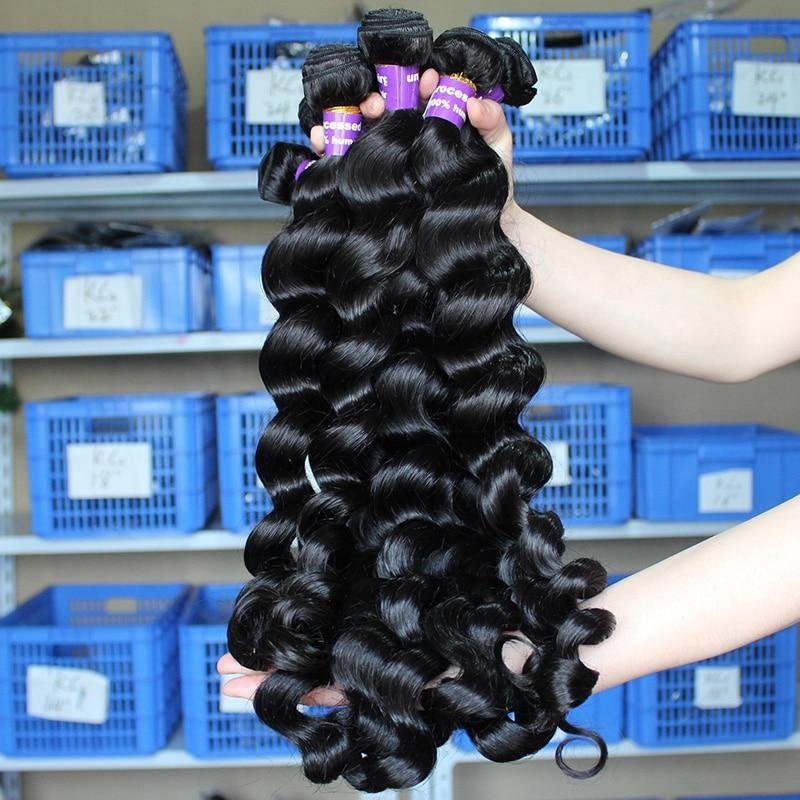 Long Lasting Hair Top Trending Shiny Loose Wave Vietnamese Hair Extensions, Raw Virgin Cuticle Aligned Hair, Virgin Hair