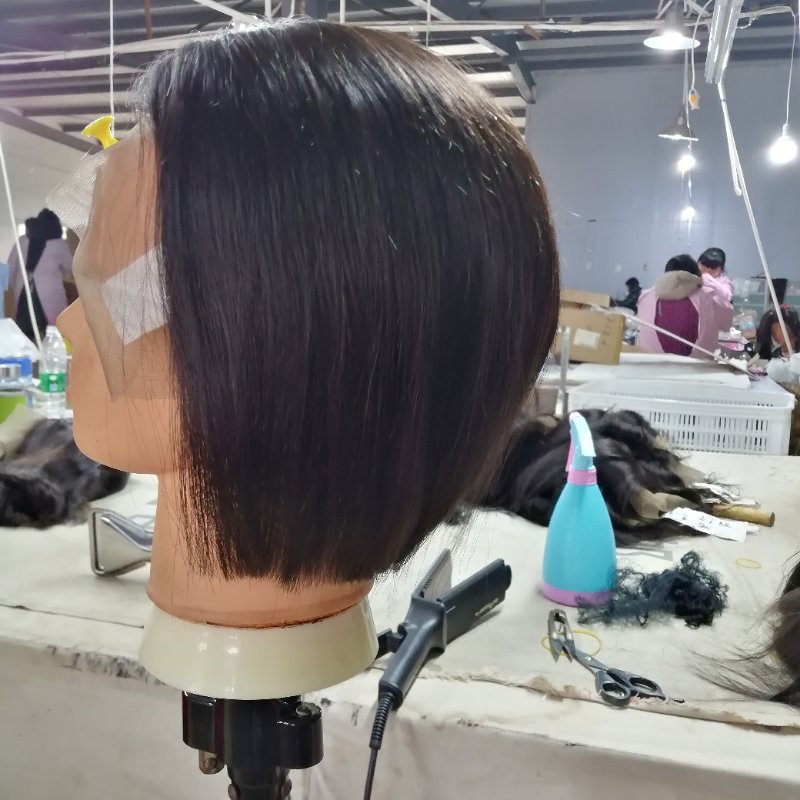 Hair Products 13*4 Font Lace Wig Human Hair Wig Virgin Brazilian Cuticle Aligned Hair Allure Romance My Orders For Black Women