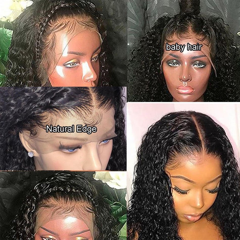 Wholesale Brazilian Human Hair Lace Front Wig,Loose Wave Virgin Hair Lace Wig For Black Women,Pre Pluck Lace Wig With Baby Hair