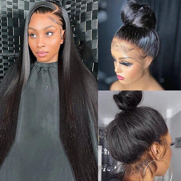 Front Wigs Woman Glueless 360 Hd Lace Wigs Human Hair Wig for Black Cheap Lace Vendor Pre Plucked Full Lace with Baby Hair