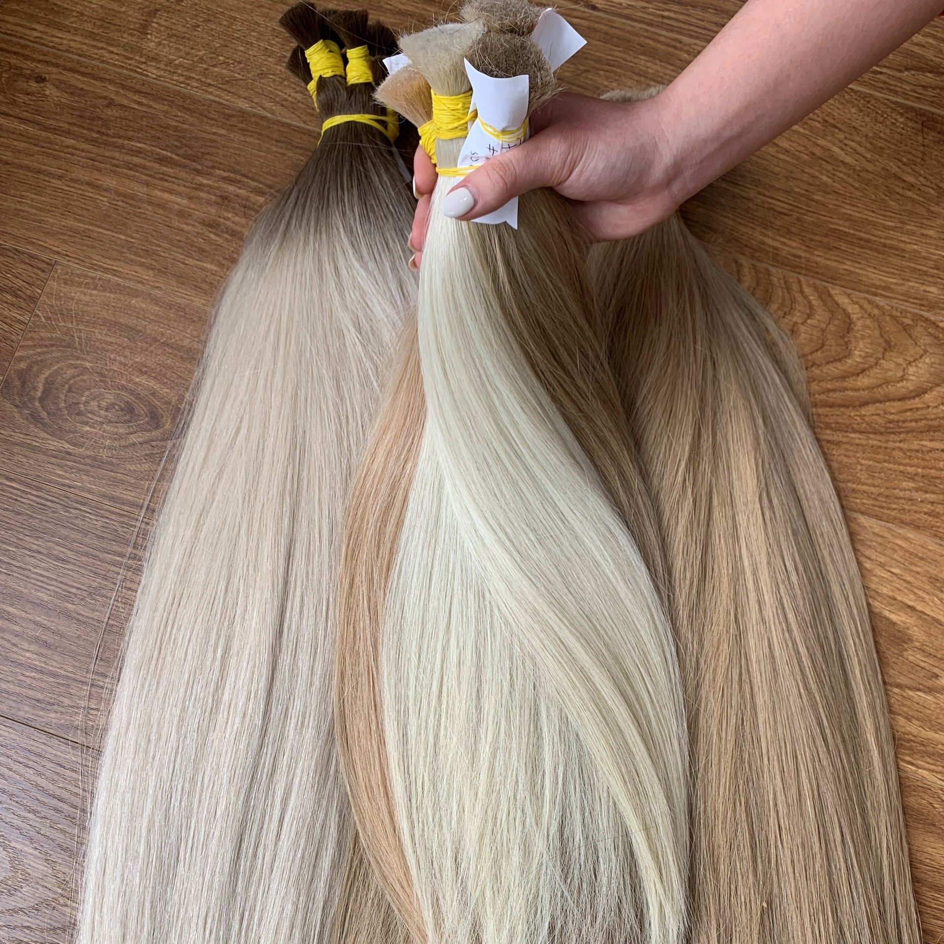 Genius weft Wholesale Super Double Drawn Virgin Hair 100% Human Hair Vietnam Bulk Hair Extensions