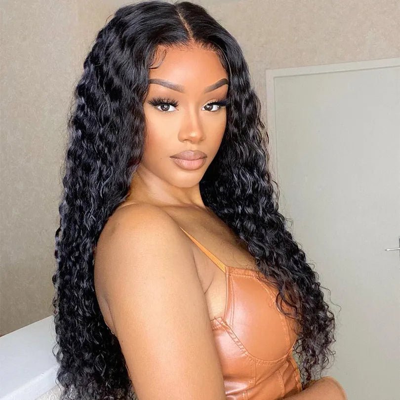 100% HUMAN HAIR Wholesale Curly 13x4 Transparent Lace Human Hair Wigs 10a ,12a Virgin human Hair HD Full lace Wig