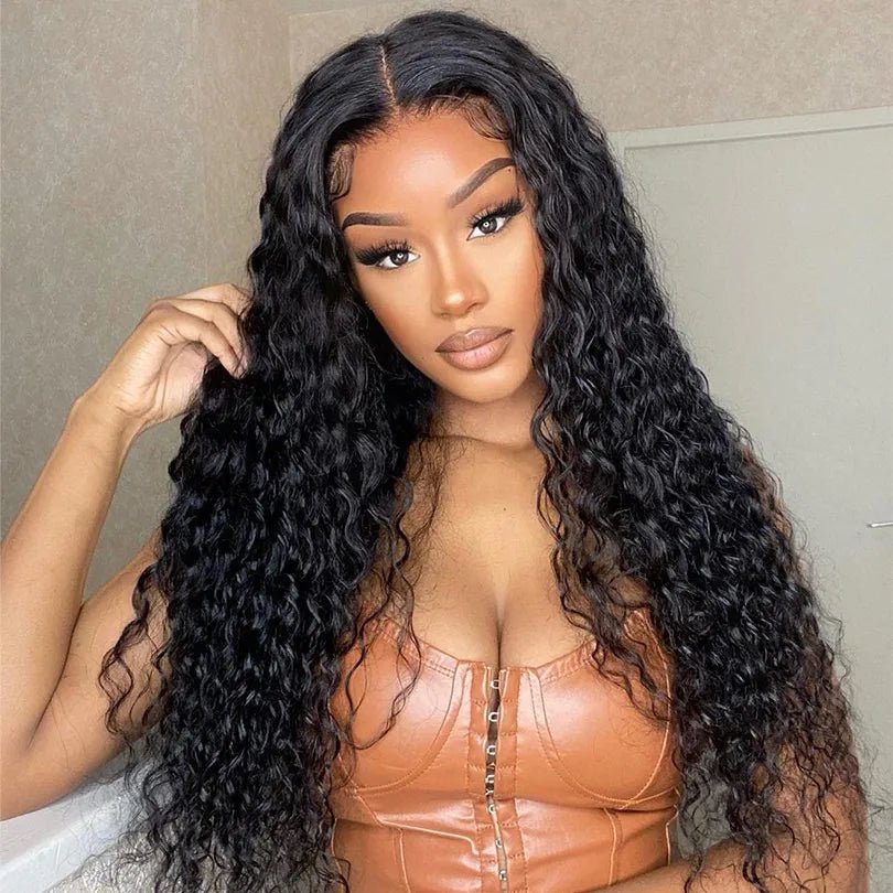 100% HUMAN HAIR Wholesale Curly 13x4 Transparent Lace Human Hair Wigs 10a ,12a Virgin human Hair HD Full lace Wig