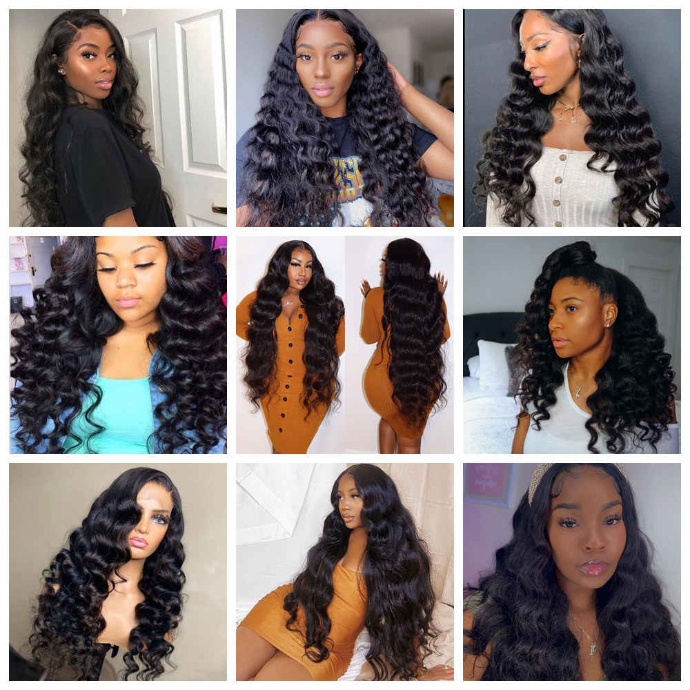 Cheap Human 13x4 Hair Lace Front Wig With Baby Hair,Wet And Wavy 50 Inch Human Hair Wig,Lace Frontal Human Hair Wig
