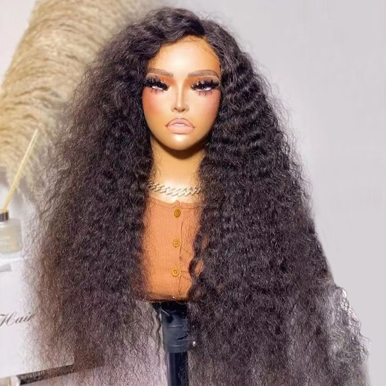 Cheap Short Bob Wigs Human Hair Kinky Curly Lace Front Wigs Human Hair Wholesale Glueless HD Lace Frontal Wigs For Black Women