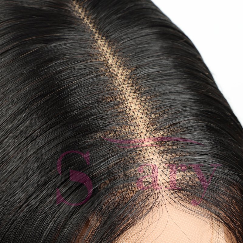 12A Bone Straight Kim K 2*6 Lace Closure Bob Wig Super Double Drawn Short Bob Wig Cheap Glueless Human Hair Wigs for Black Women