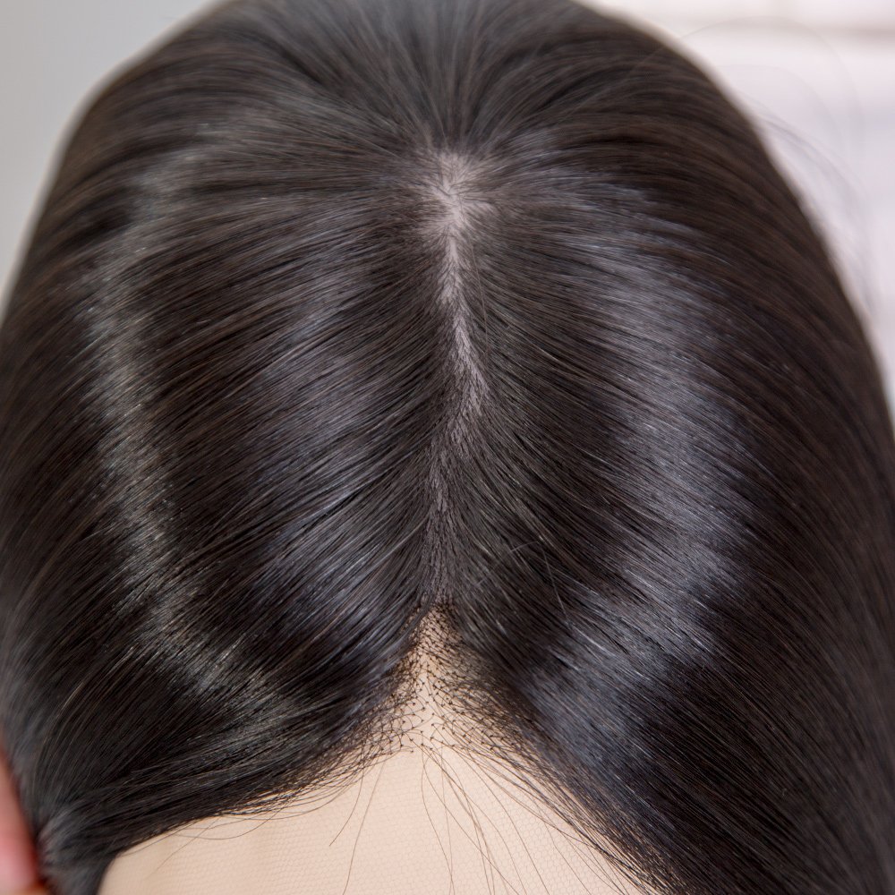 human Raw virgin hair wigs glueless hd lace frontal wigs Medical wig for white women