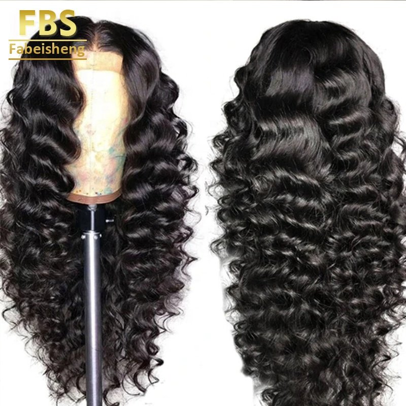 FBS Fashion Hair Vendor in Raw Virgin Cuticle Aligned Perruque Lace Front Nature Human Hair Wig for Black Women