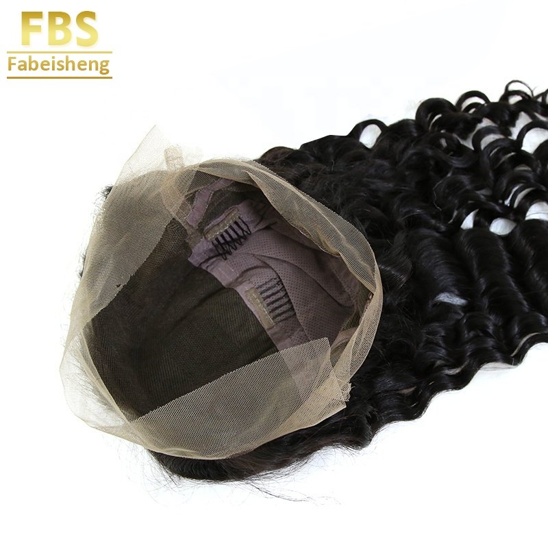FBS Fashion Hair Vendor in Raw Virgin Cuticle Aligned Perruque Lace Front Nature Human Hair Wig for Black Women