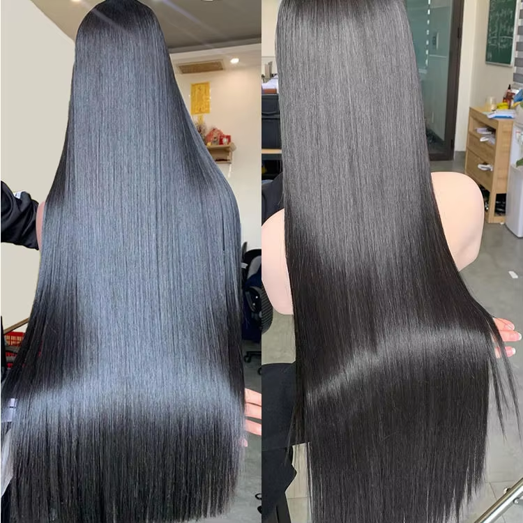 Raw Indian Hair HD Lace Front Wig,Virgin Cuticle Aligned 100% Glueless Full Lace Human Hair Wig,Lace Frontal Wig For Black Women