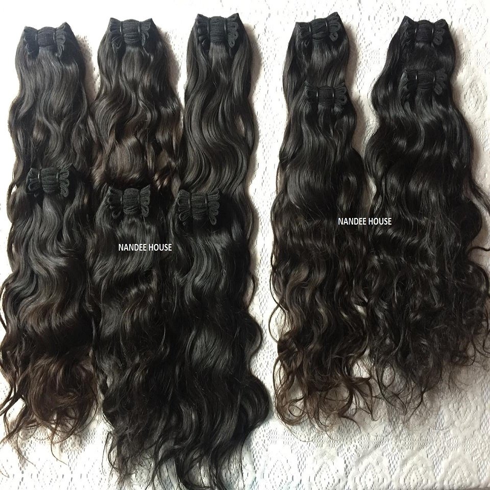 Massive Sale Indian Remy Virgin Hair Extensions Cuticle Aligned Double Wefted Single Donor Straight Wavy Afro-Curl HUMAN BUNDLE