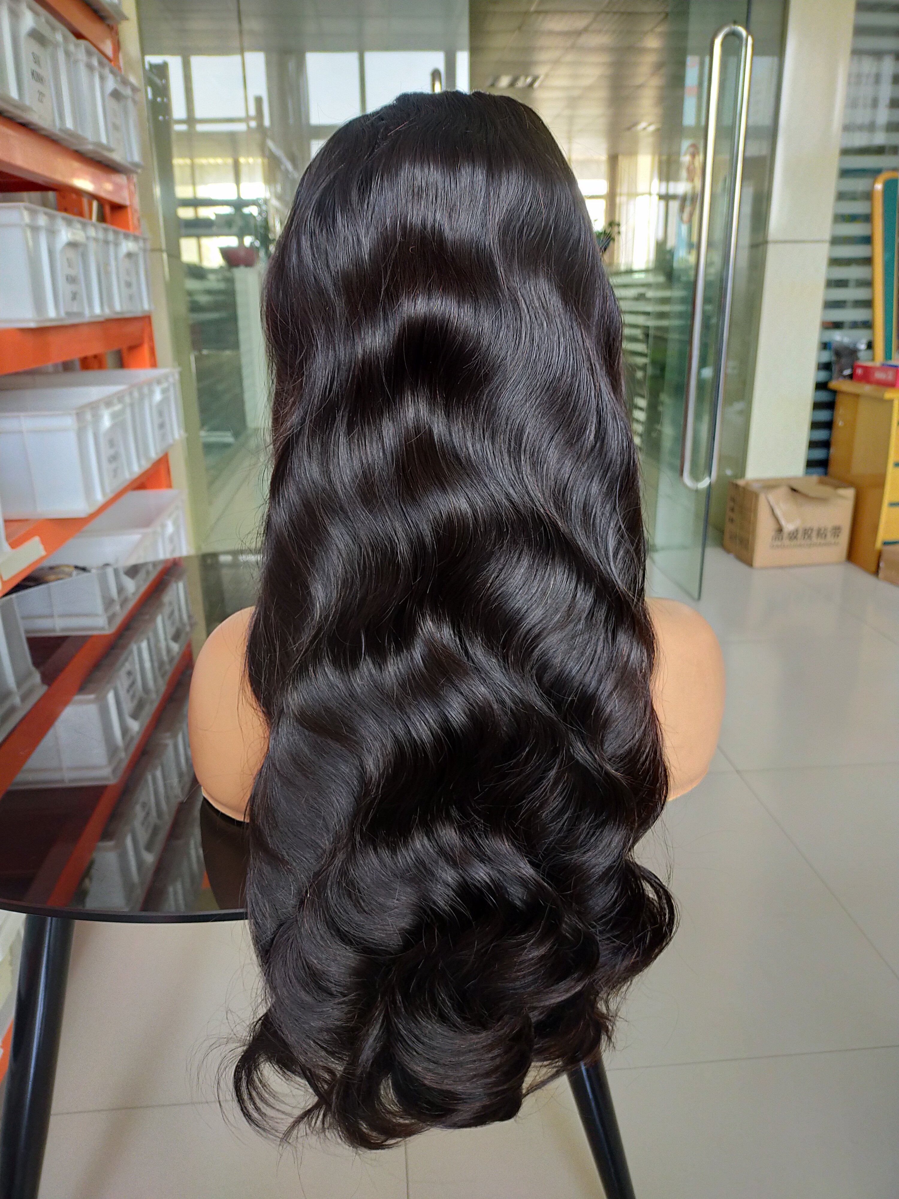 Big Discount Factory Wholesale 100% Virgin Human Hair Wigs Brazilian Human Hair wig Body Wave Lace Front Wigs