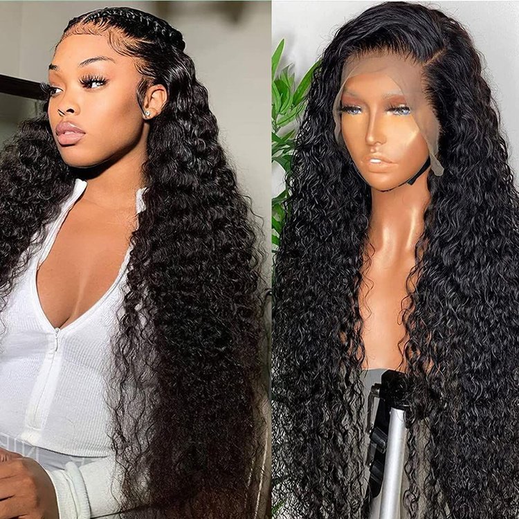 13X4 Mink Invisible HD Skin Melt Swiss Lace Frontal Wig Cheap Natural Human Hair Wig Deep Wave Long Short Styles Blonde Vendor