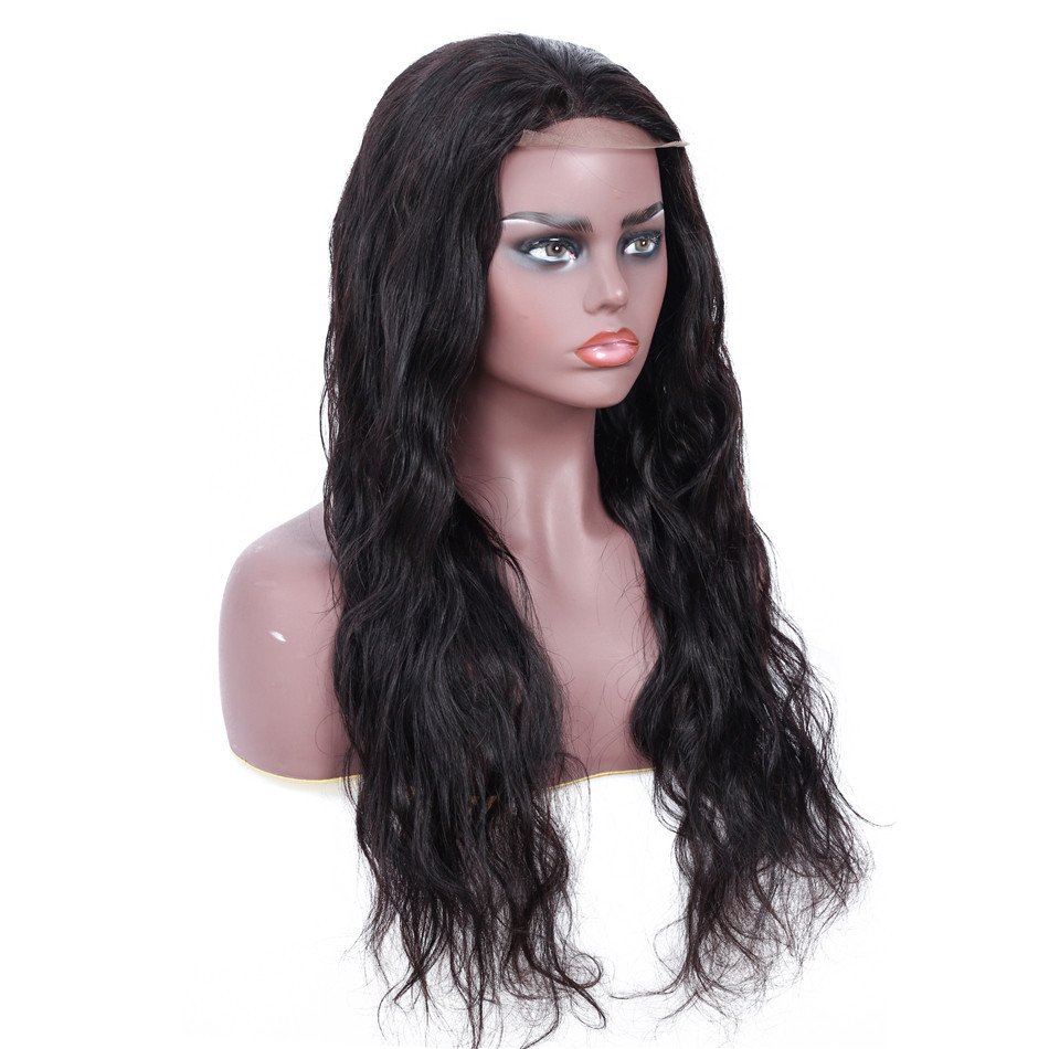 Cheap HD Transparent Lace Human Hair Wigs For Black Women 4X4 Lace Closure Wigs Brazilian Virgin Hair Body Wave Human Hair Wig